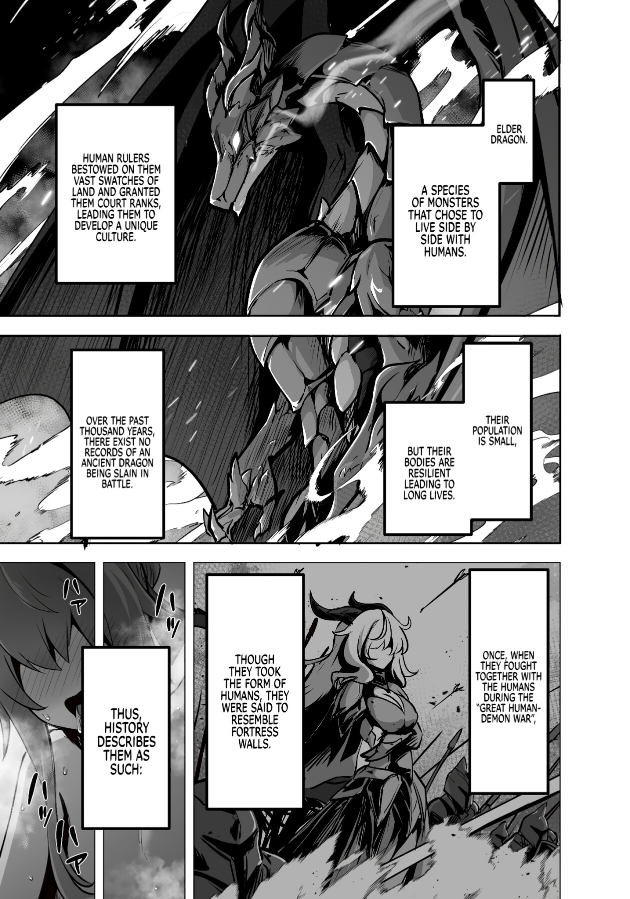 Hentai Manga Comic-The Daughter of the Strongest Dragon Race Won't Stop Begging for a Baby, So I'll Teach Her a Lesson with My Futanari Cock-Read-3
